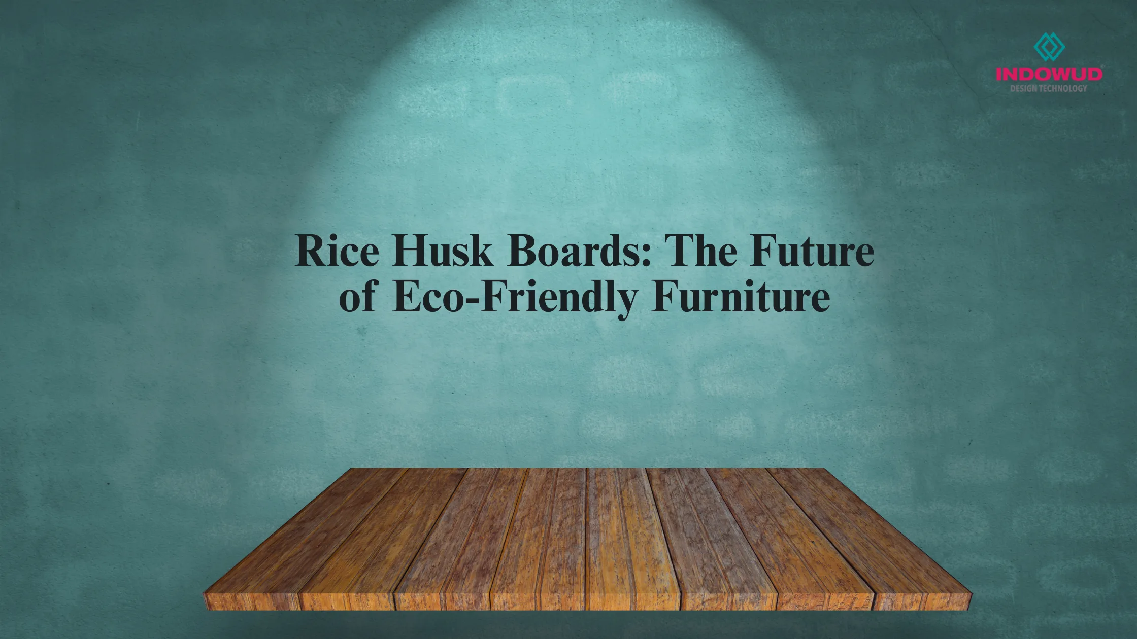 Rice husk boards