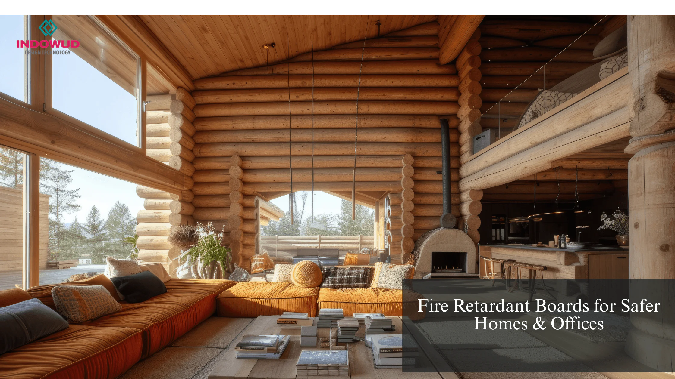 Fire retardant , Rice husk board, Wood door